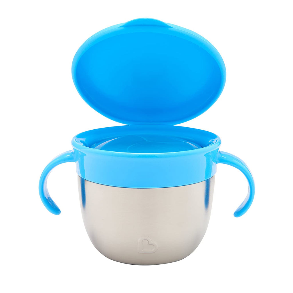 Munchkin - Snack+™ Stainless Steel Snack Catcher (Assortm Age 18M+