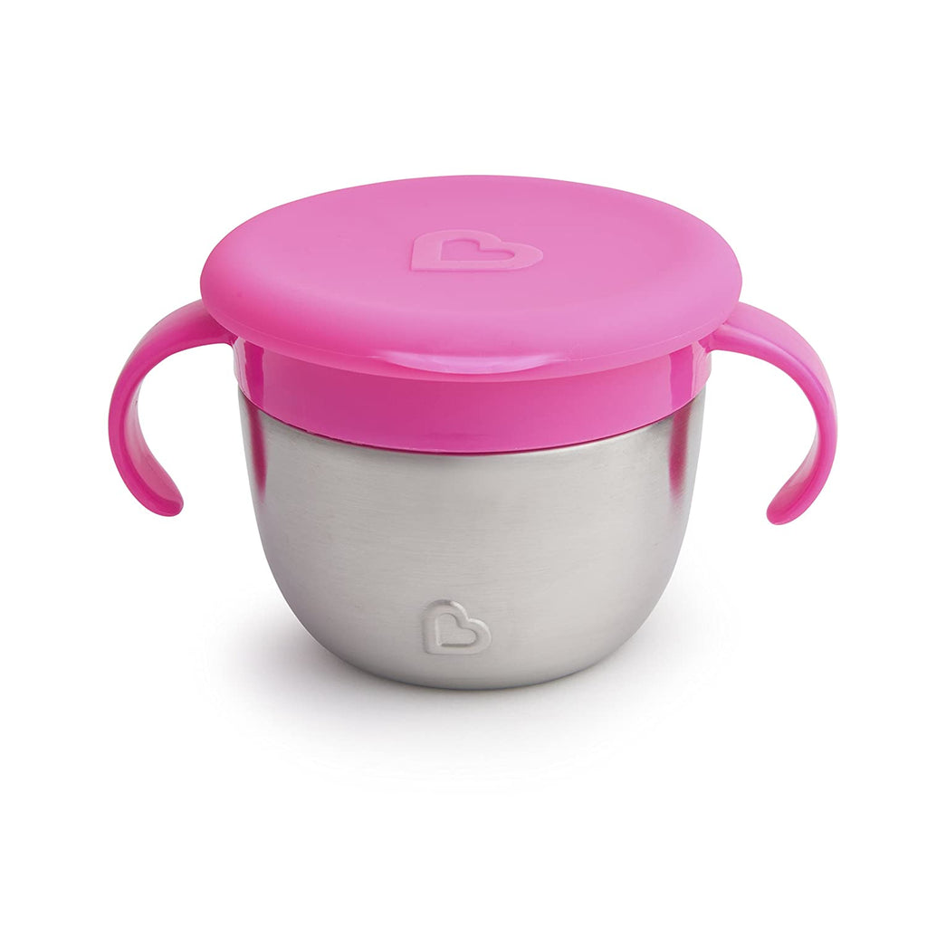 Munchkin - Snack+™ Stainless Steel Snack Catcher (Assortm Age 18M+