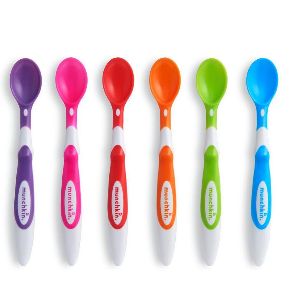 Munchkin - Soft-Tip Infant Spoon 6Pcs Age 3M+