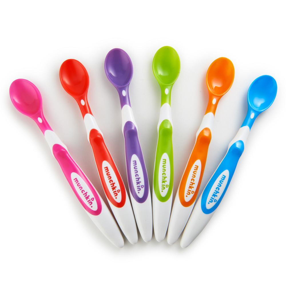 Munchkin - Soft-Tip Infant Spoon 6Pcs Age 3M+