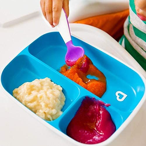 Munchkin - Splash Divided Plates - 2Pk (Assortment) Age 6M+