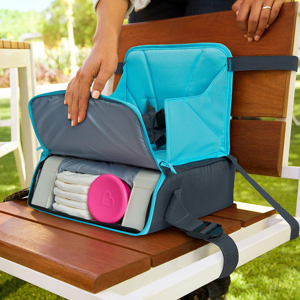 Munchkin Booster Seat Blue Age-6 Months & Above