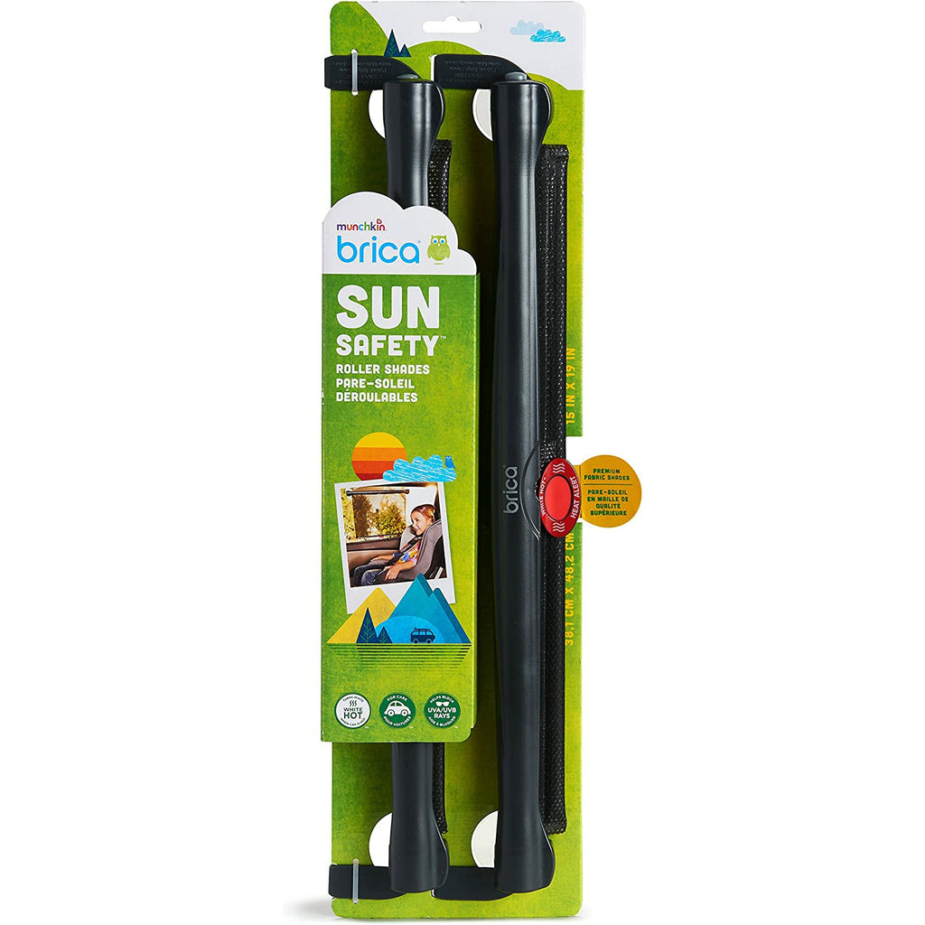 Munchkin Brica White Hot Sunshade (2 Pieces) Age- Newborn & Above