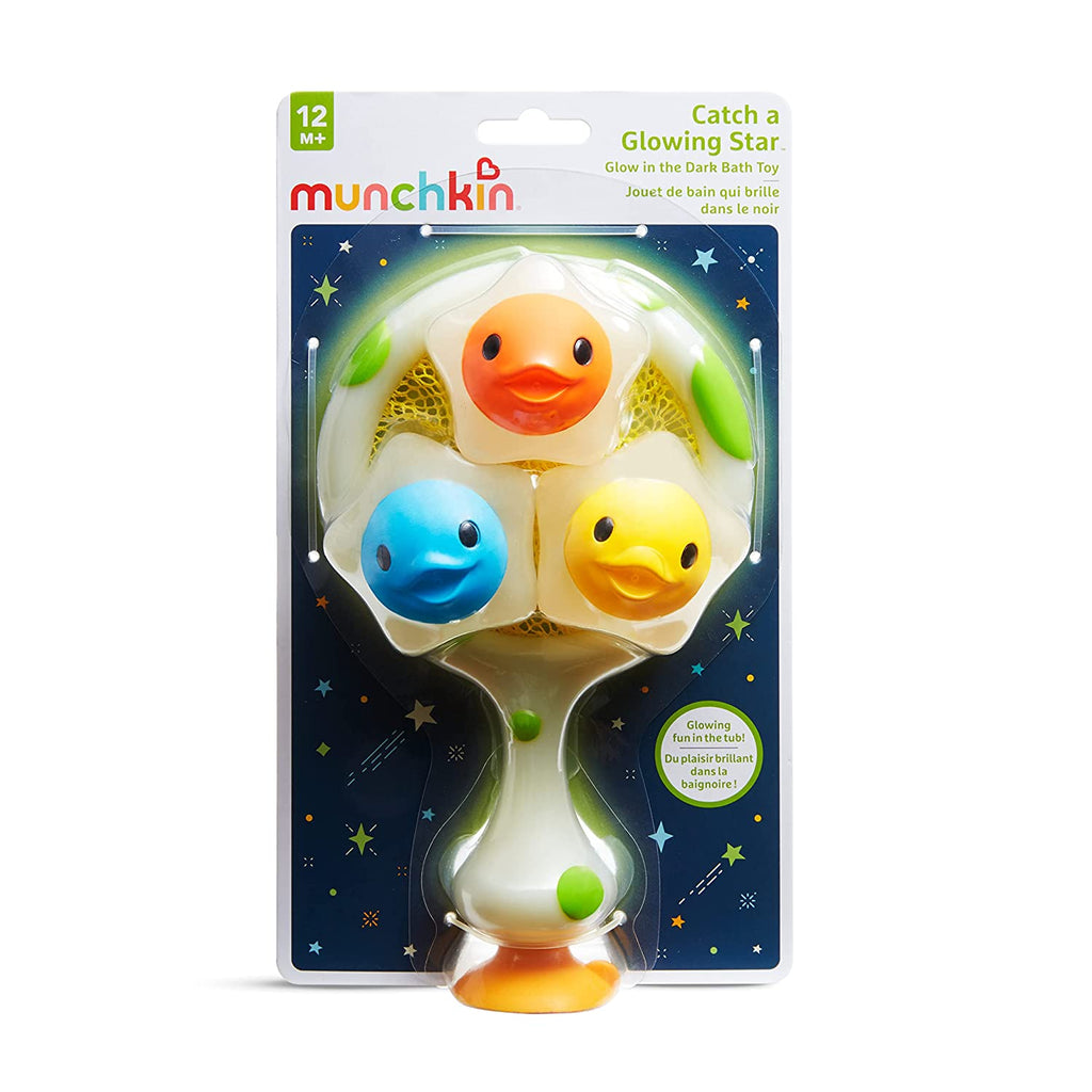 Munchkin Catch a Glowing Star Bath Toy Multicolor Age-6 Months & Above
