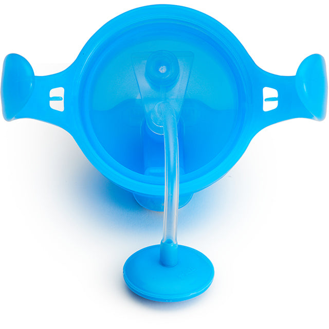 Munchkin Click Lock Tip & Sip Flexi-Straw Cup 7Oz Blue Age- 6 Months & Above