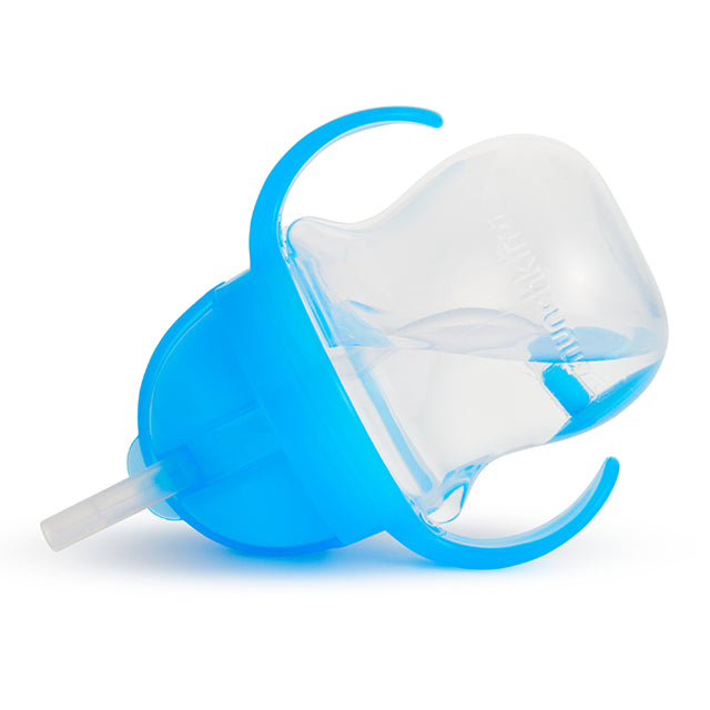 Munchkin Click Lock Tip & Sip Flexi-Straw Cup 7Oz Blue Age- 6 Months & Above