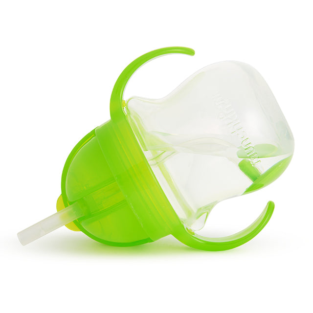 Munchkin Click Lock Tip & Sip Flexi-Straw Cup 7Oz Green Age- 6 Months & Above