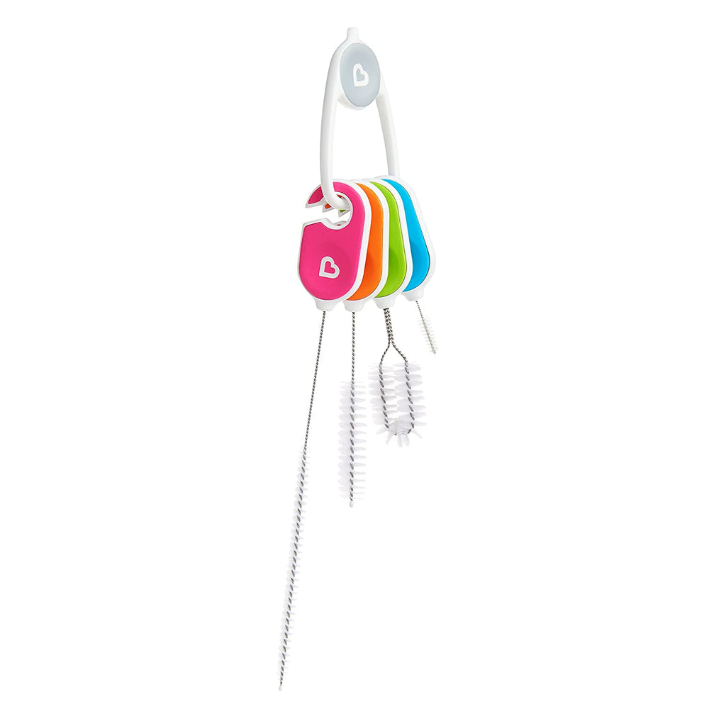 Munchkin Details Cleaning Brush Set 4 Pieces Multicolor Age-Newborn & Above
