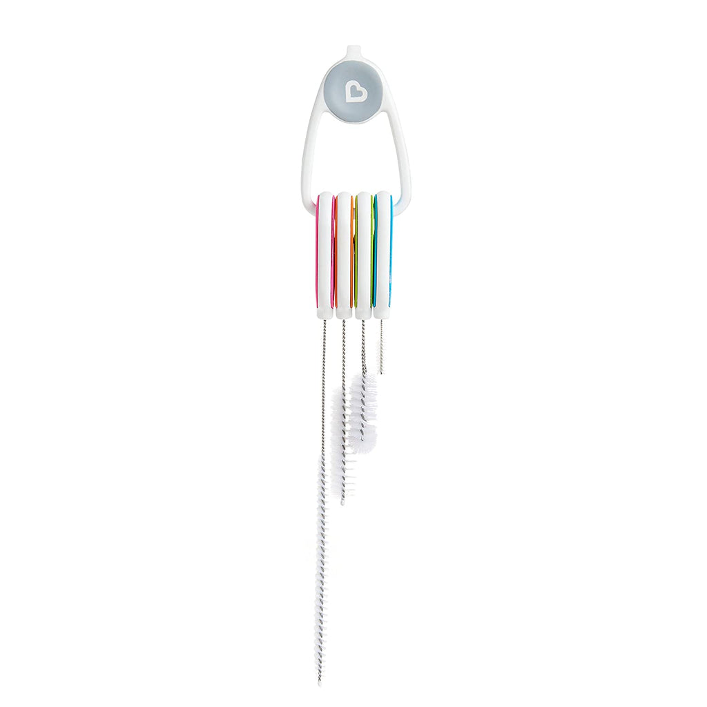 Munchkin Details Cleaning Brush Set 4 Pieces Multicolor Age-Newborn & Above