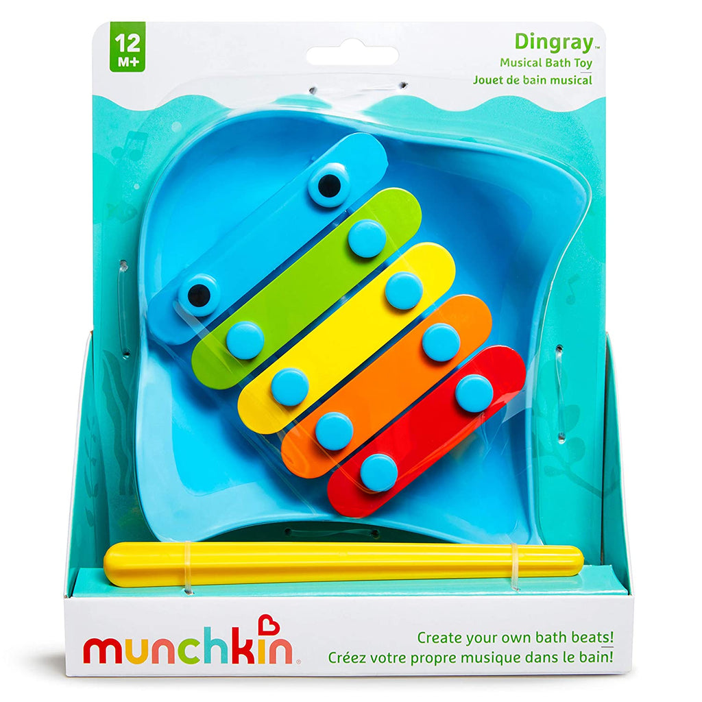 Munchkin Dingray Xylophone Bath Toy Blue Age- 12 Months & Above