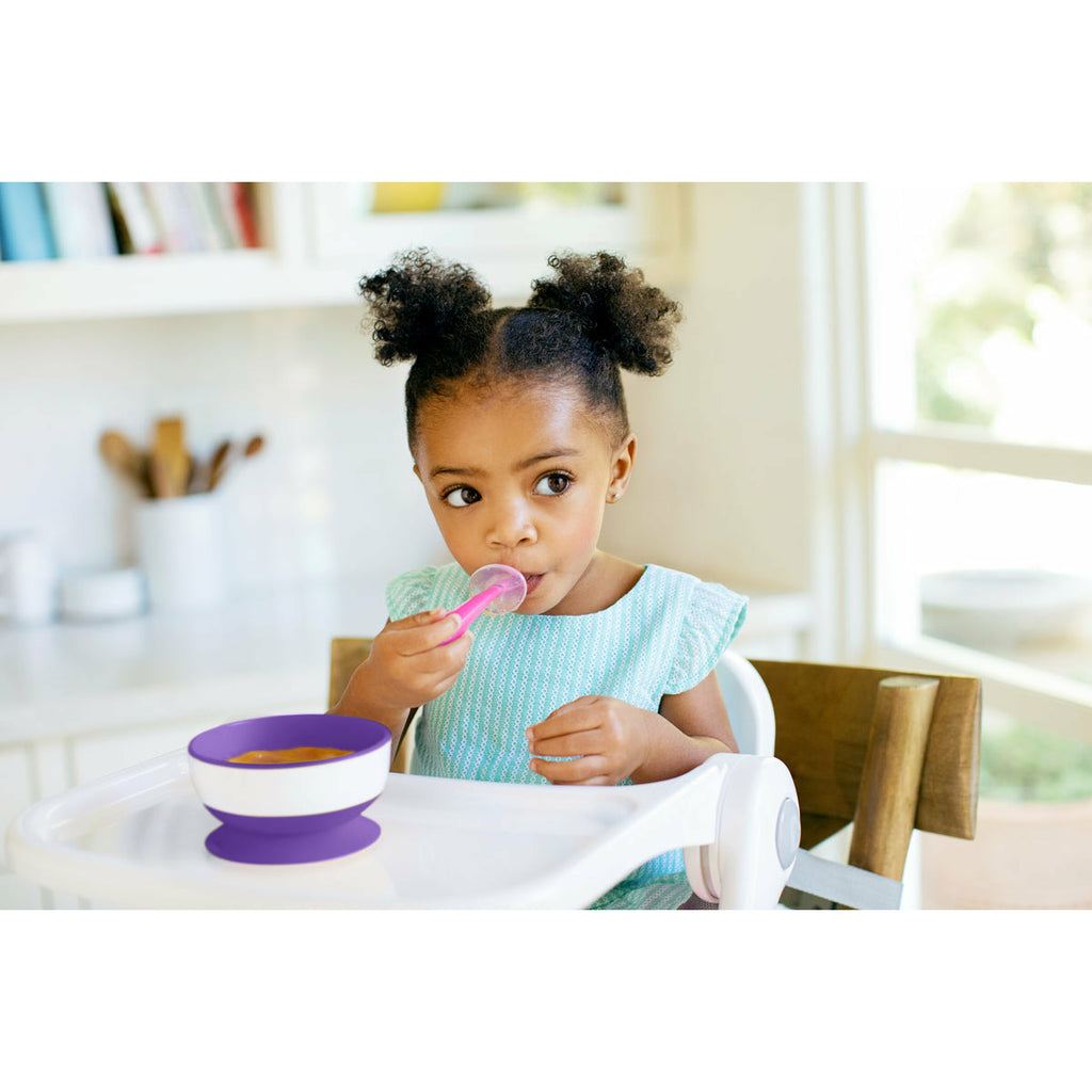 Munchkin Gentle Scoop Silicone Training Spoons Pack of 2 Multicolor Age-6 Months & Above