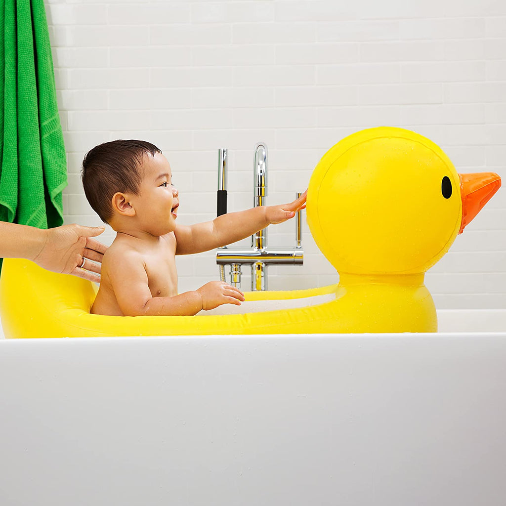 Munchkin Hot Inflatable Safety Duck Tub Age- 6 Months to 24 Months