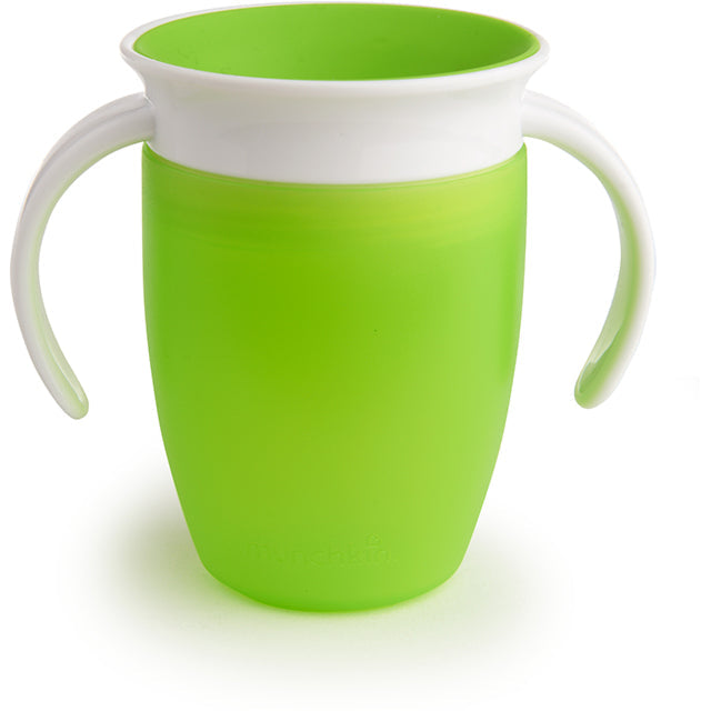 Munchkin Miracle 360 Trainer Cup 7oz Green Age- 6 Months & Above