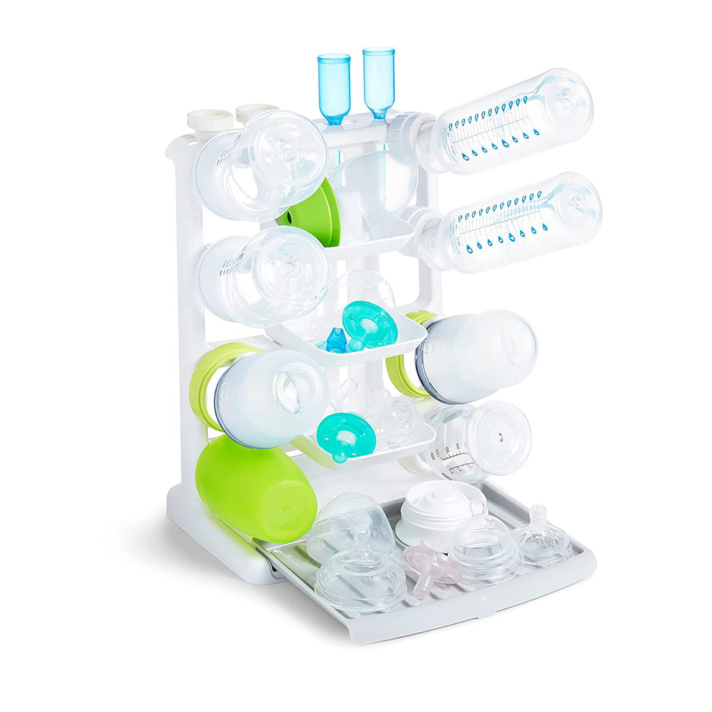 Munchkin Space Saving Drying Rack Multicolor Age-Newborn & Above