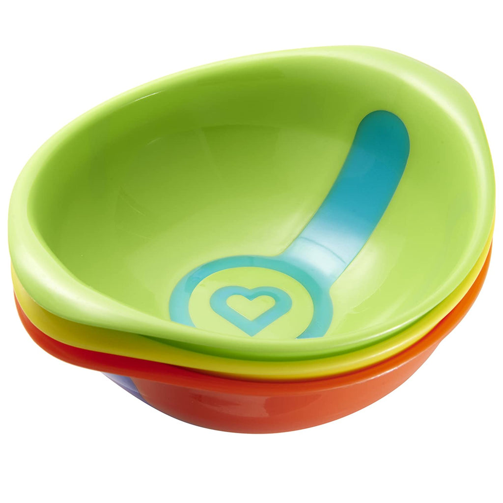 Munchkin White Hot Bowls 3 Pieces Multicolor Age-6 Months & Above