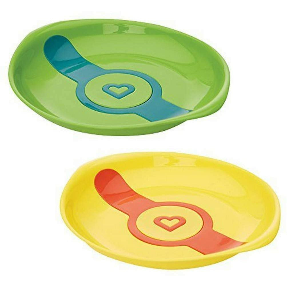 Munchkin White Hot Plates 2 Pieces Multicolor Age-6 Months & Above