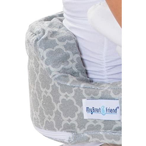 My Brest Friend Deluxe Pillow - Flower Key Grey Age 0-18m
