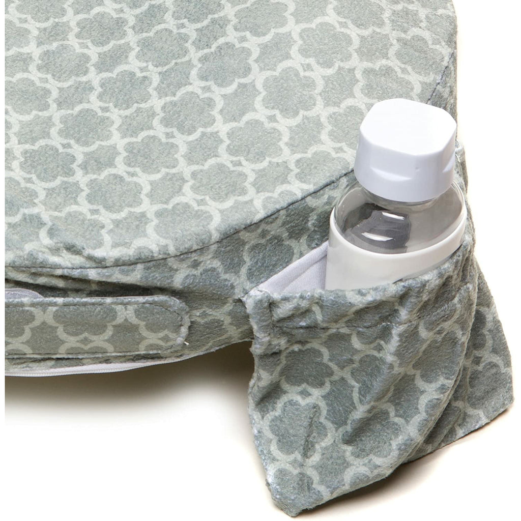 My Brest Friend Deluxe Pillow - Flower Key Grey Age 0-18m