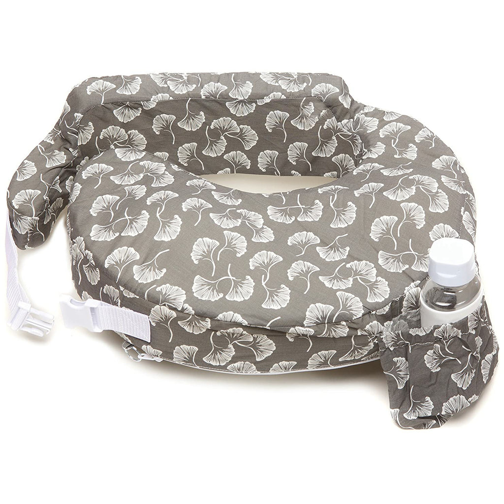 My Brest Friend Original Pillow - Grey & White Flowing Fans Age 0-18m
