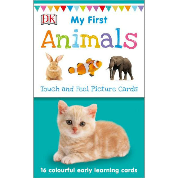 My First Animals Touch and Feel Picture Cards