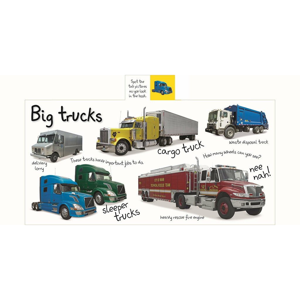 My First Trucks and Diggers Let's Get Driving