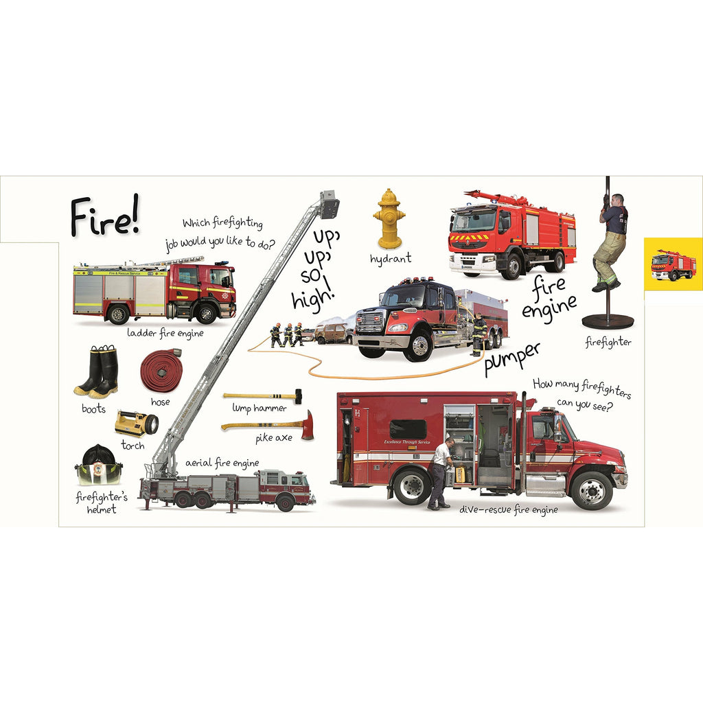 My First Trucks and Diggers Let's Get Driving