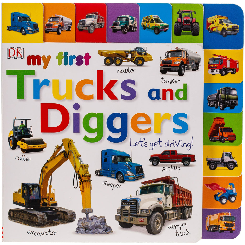 My First Trucks and Diggers Let's Get Driving