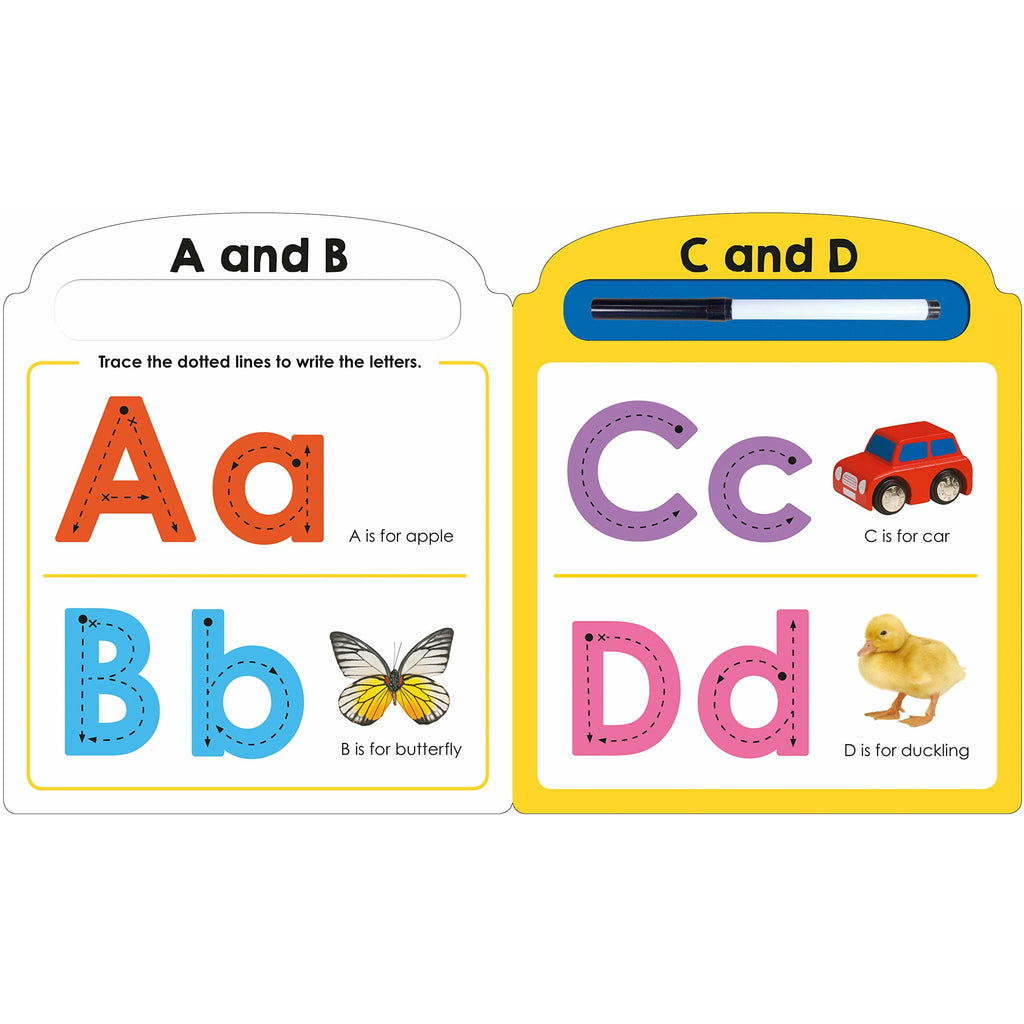 My First Wipe Clean ABC Learning Book Age- 12 Months & Above