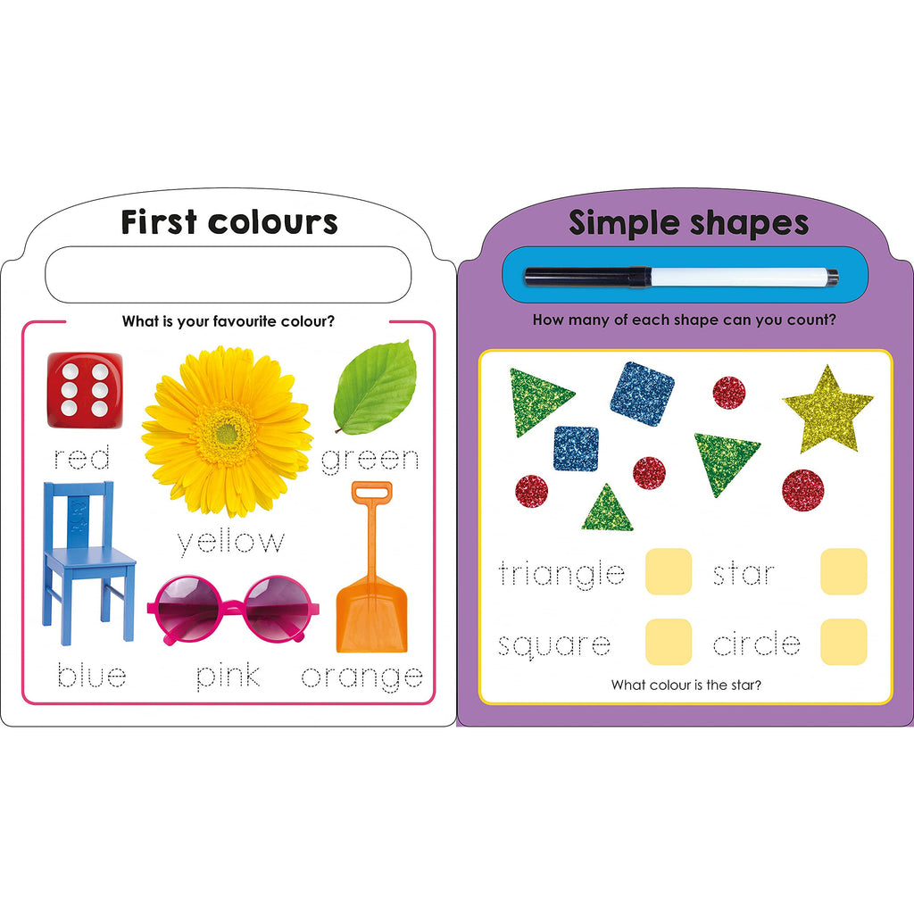 My First Wipe Clean Words Learning Book Age- 12 Months & Above
