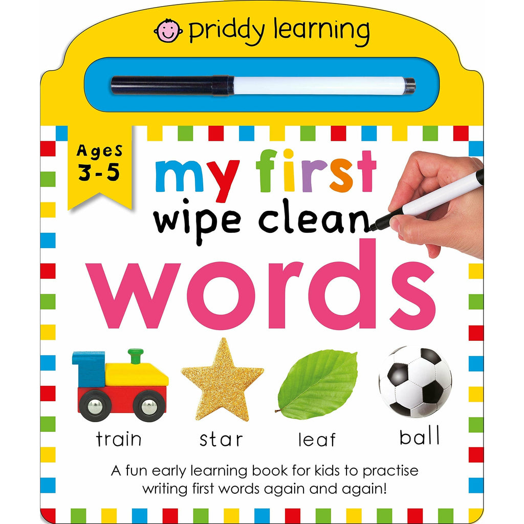 My First Wipe Clean Words Learning Book Age- 12 Months & Above