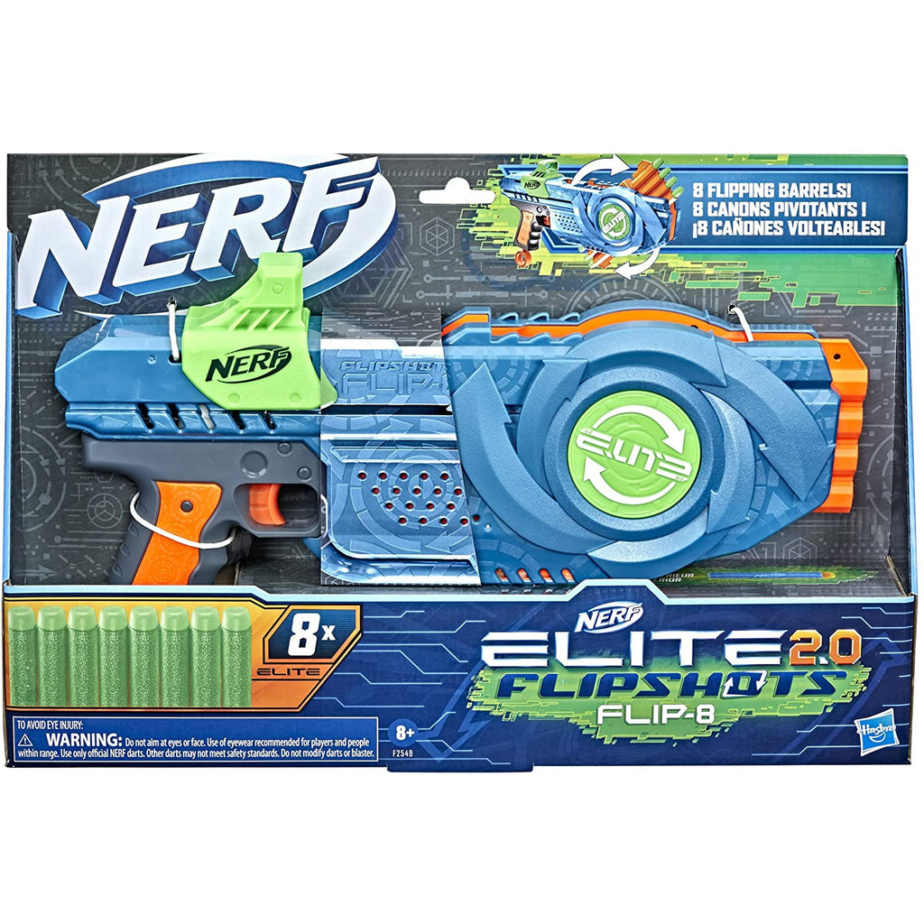 Hasbro Nerf Elite 2.0 Flip-8 Blaster 8Y+