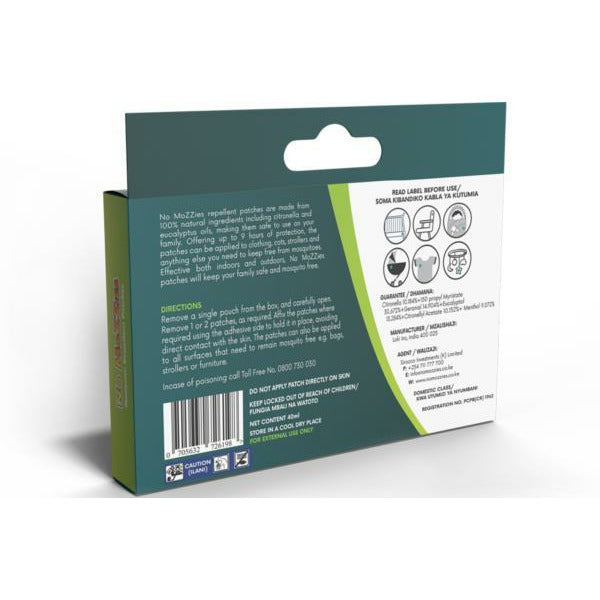 No MoZZies Natural Mosquito Repellent Patch