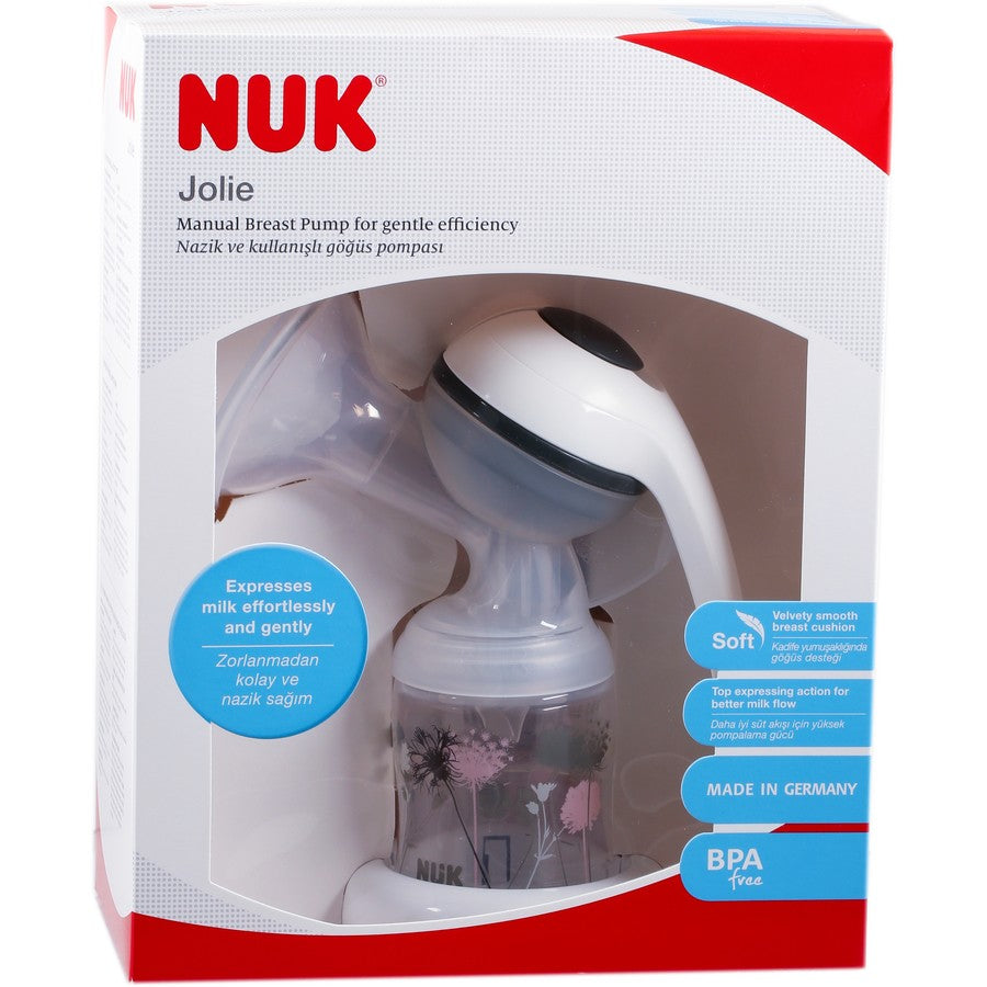 NUK Jolie Manual Breast Pump for Moms