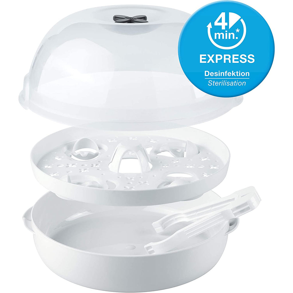 NUK Microwave Express Plus Steriliser White