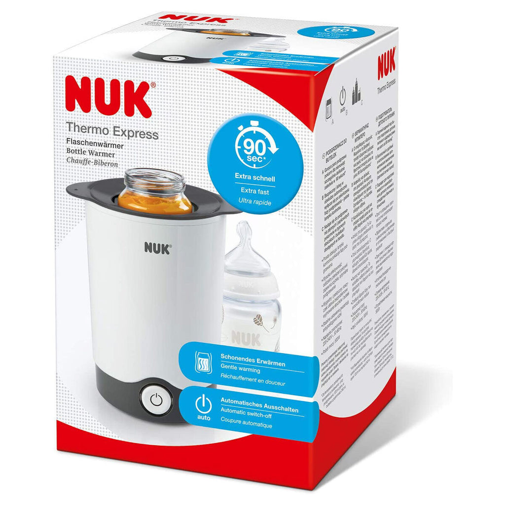 NUK Thermo Express Bottle Warmer White Age- Newborn & Above