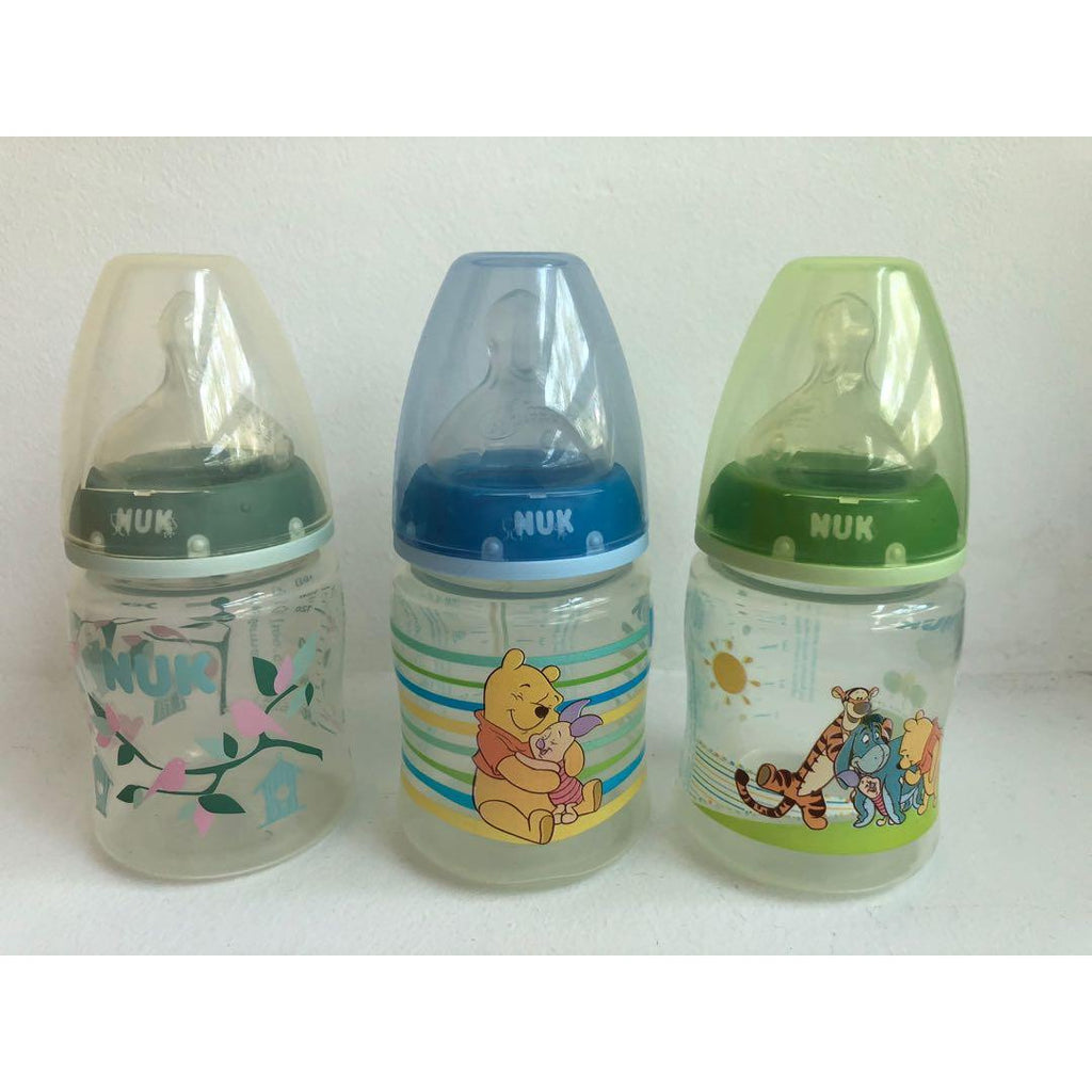 NUK Winnie The Pooh First Choice Silicone Bottle 150ml Age- Newborn & Above