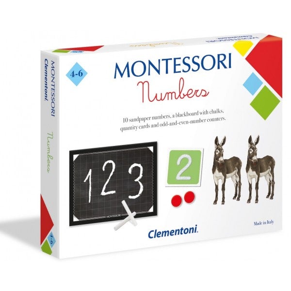 Clementoni Montessori Numbers 4-6Y