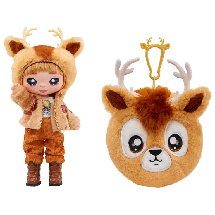 Na! Na! Na! Surprise 2-In-1 Cozy Series - Reindeer Doll  Multicolor Age- 3 Years & Above