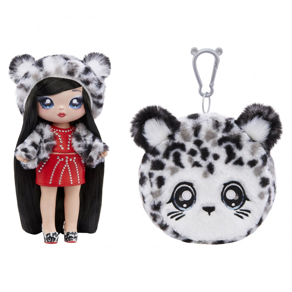 Na! Na! Na! Surprise 2-in-1  Cozy Series - Snow Leopard Doll  Multicolor Age- 3 Years & Above