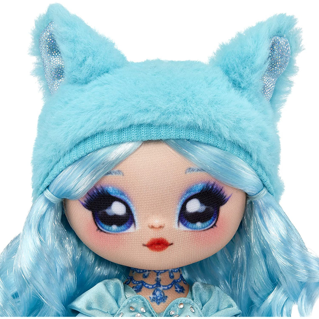 Na! Na! Na! Surprise Sweetest Gems Marina Tealstone 7.5" Fashion Doll Aquamarine Birthstone Inspired with Blue Hair, Charmeuse Dress & Brush Multicolor Age- 3 Years & Above