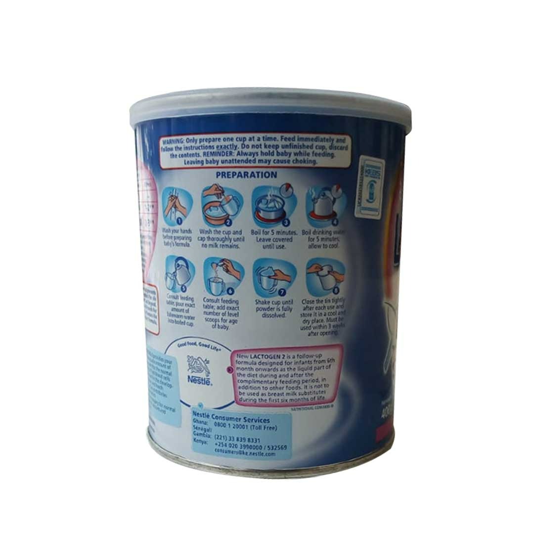 Nestle Lactogen Stage 2 Follow Up Infant Formula Powder 400g 6m