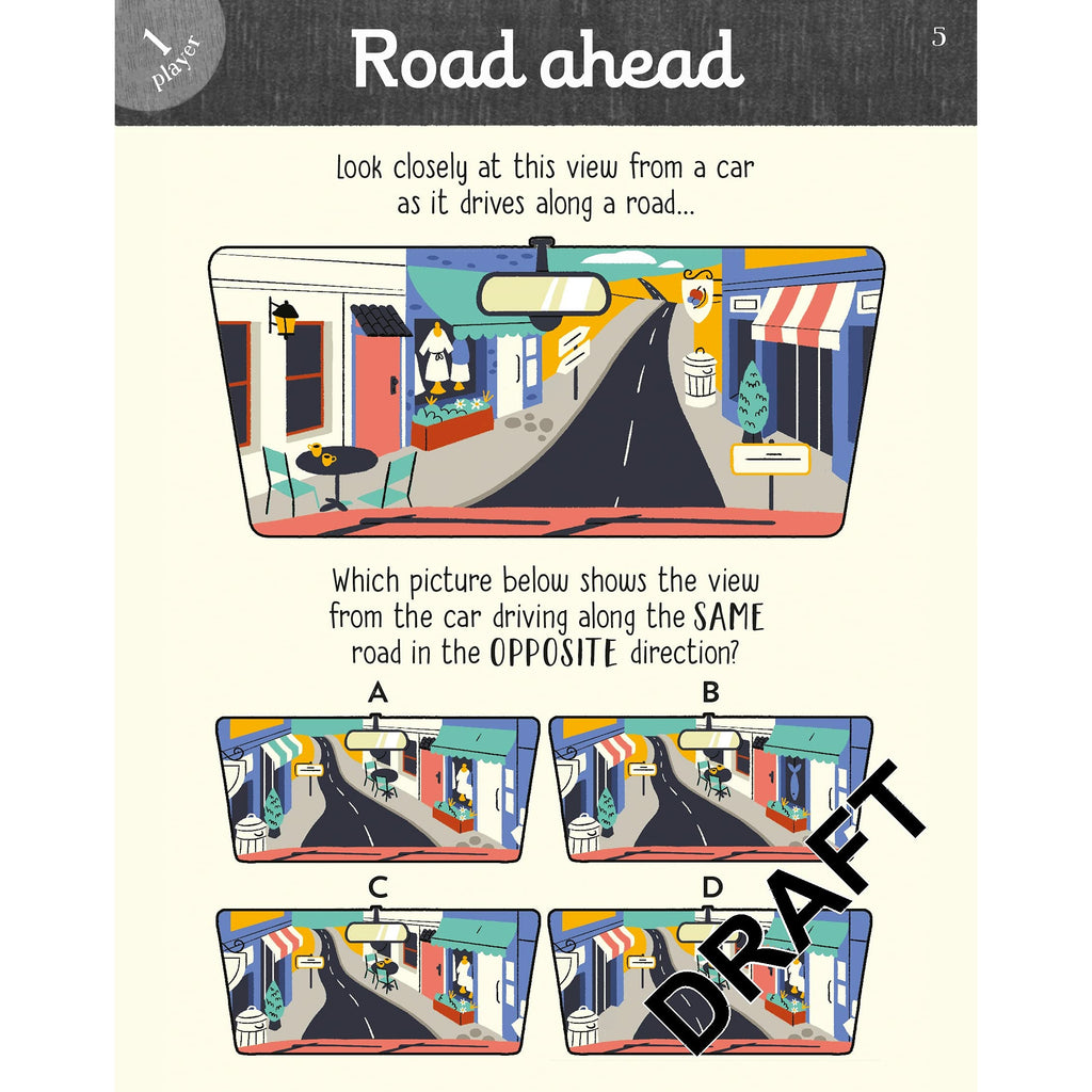Never Get Bored in a Car Puzzles & Games by Lan Cook