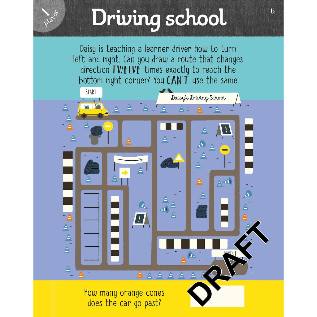 Never Get Bored in a Car Puzzles & Games by Lan Cook
