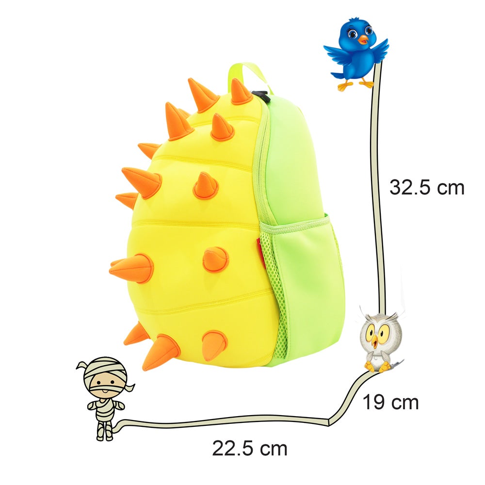 Nohoo Jungle Backpack - Spiky Dinosaur Yellow