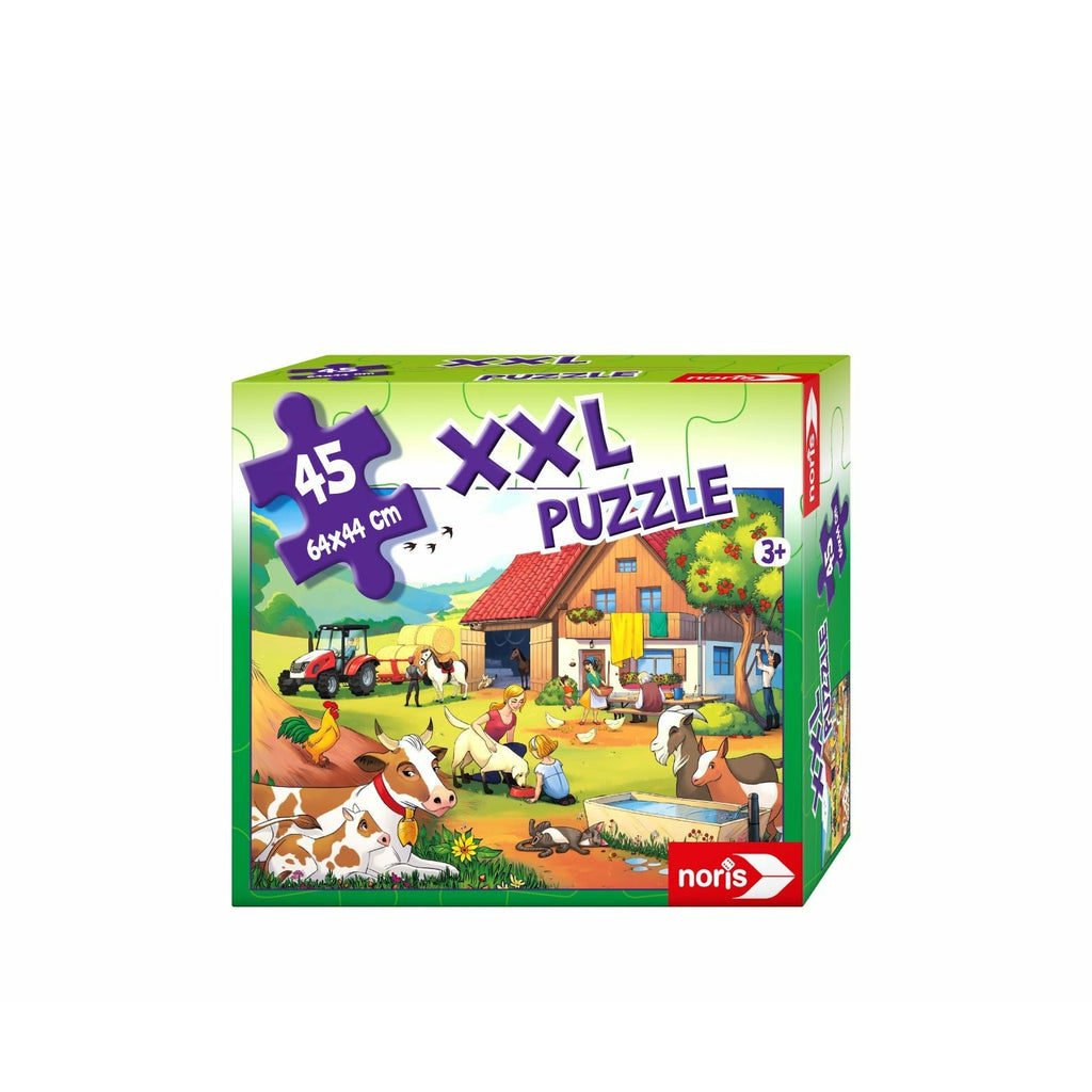 Noris Noris - Xxl Puzzle Holiday On The Farm, 45Pcs Multicolor Age-3 Years & Above