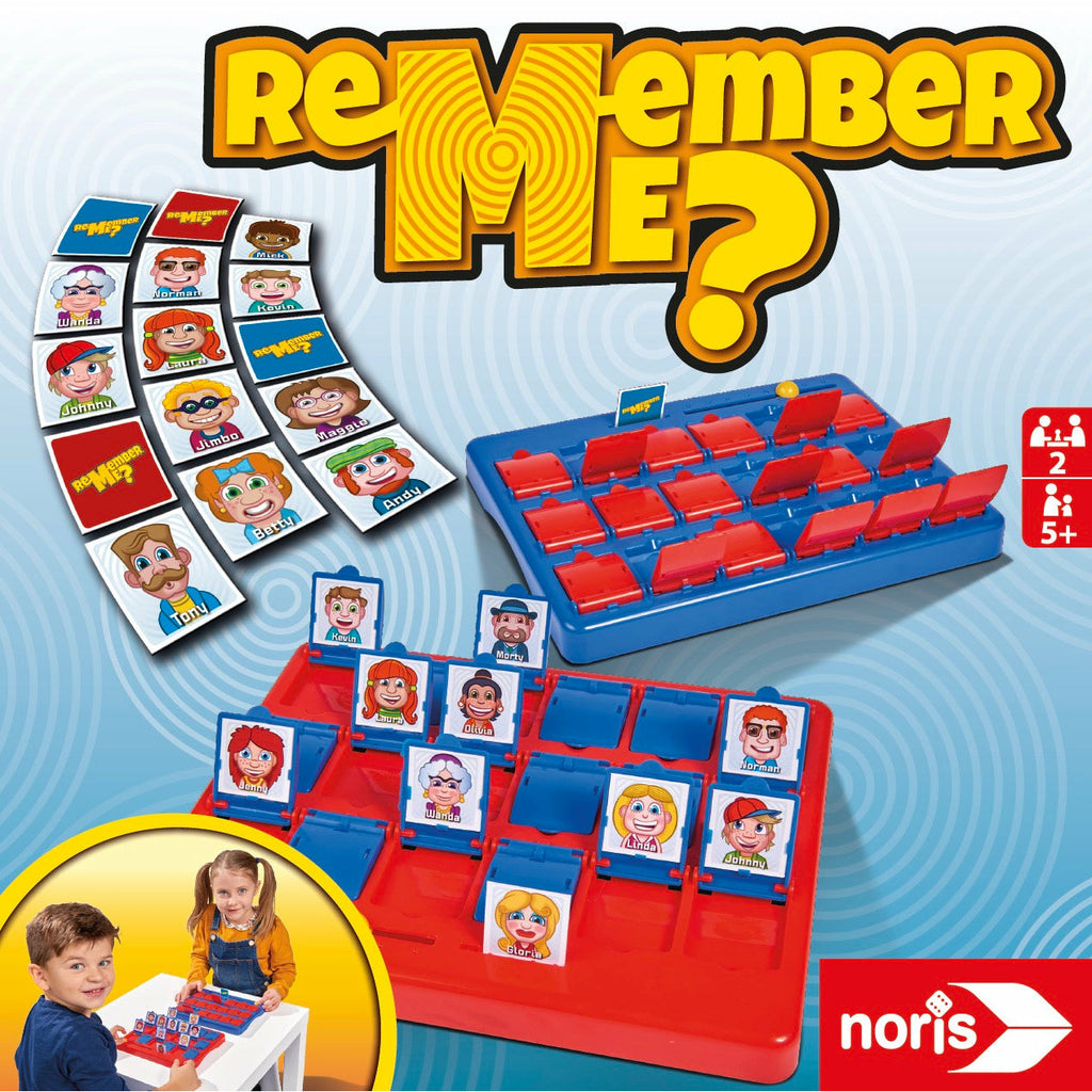 Noris Remember Me Board Game Multicolor Age-3 Years & Above