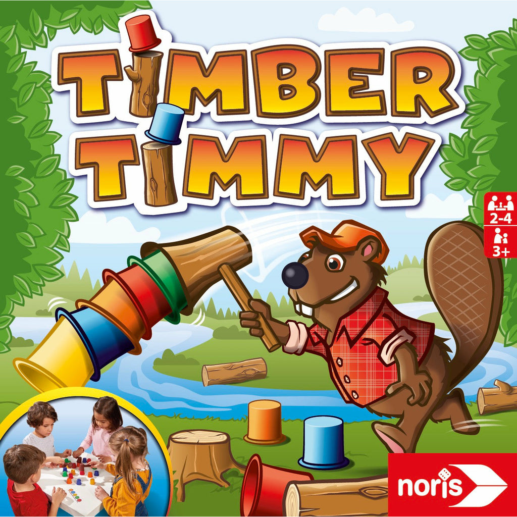 Noris Timber Timmy Board Game Multicolor Age-3 Years & Above