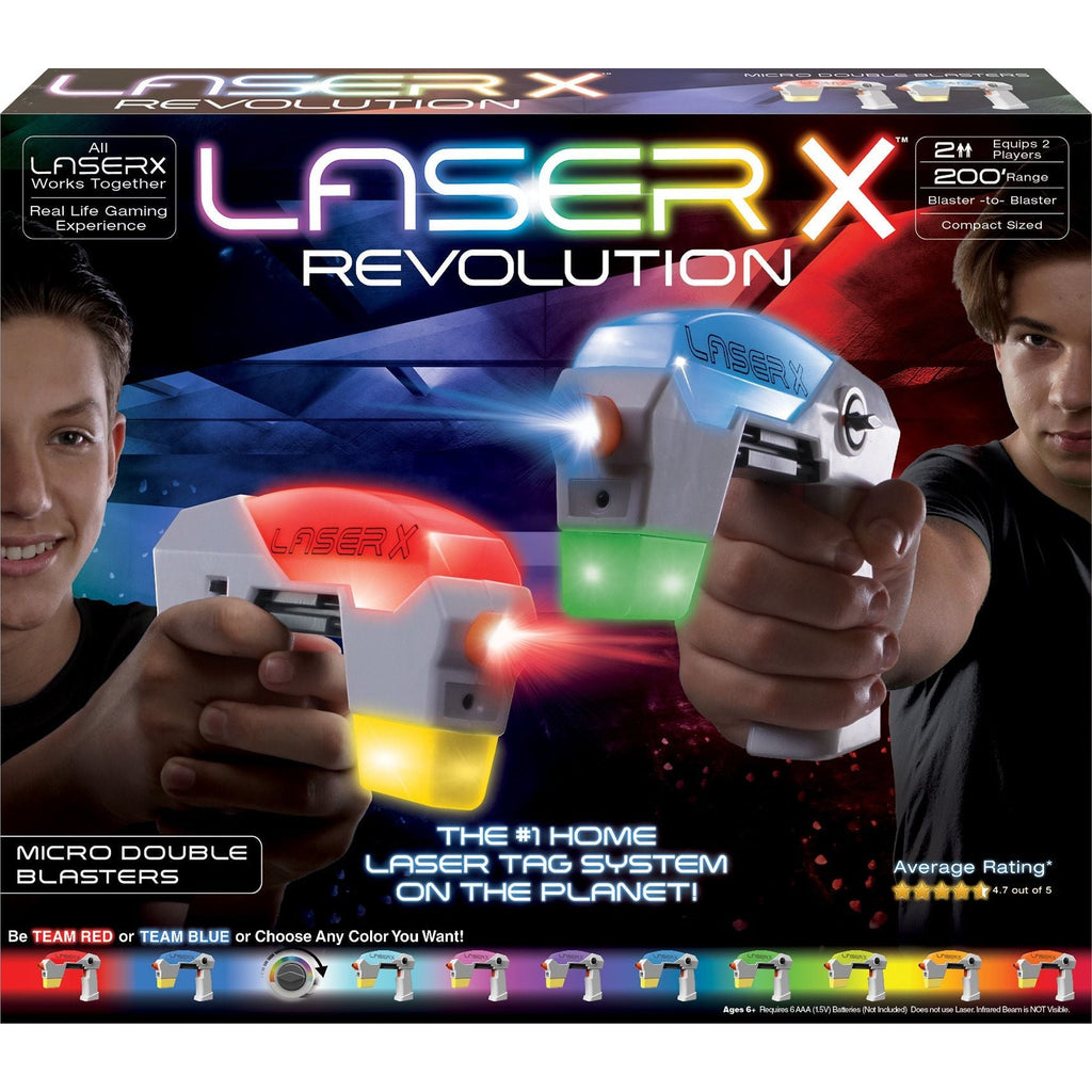 Nsi-Tp LaserX Evolution Micro B2 Blaster White Age- 6 Years & Above