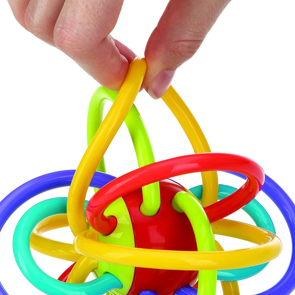 Nuby Lots Of Loops Teether Multicolor Age- 6 Months & Above