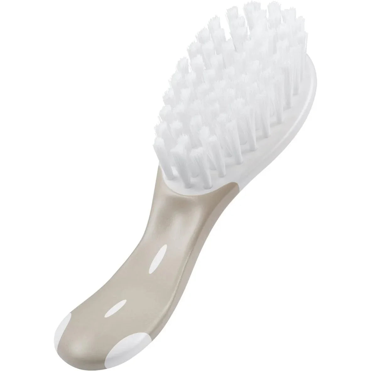 Nuk Baby Hair Brush with Nylon Bristles Grey Age- Newborn & Above